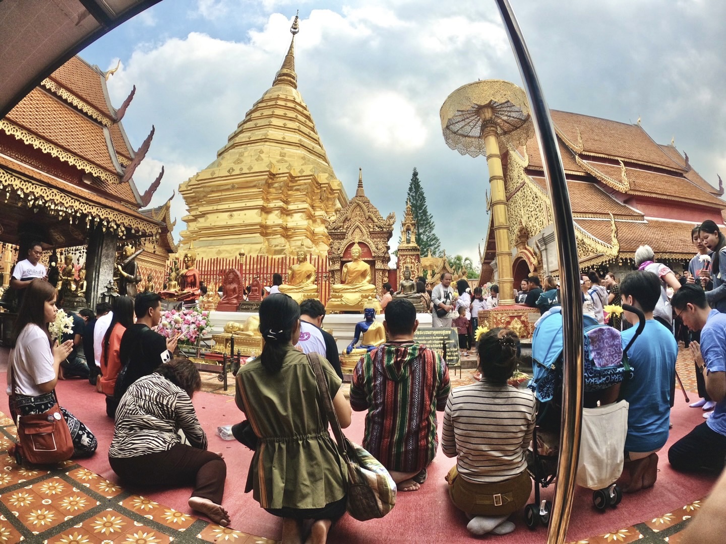 チェンマイ ドイステープ 山頂寺院へ参拝したら ウィアンティアン Dragonthai Chiang Mai