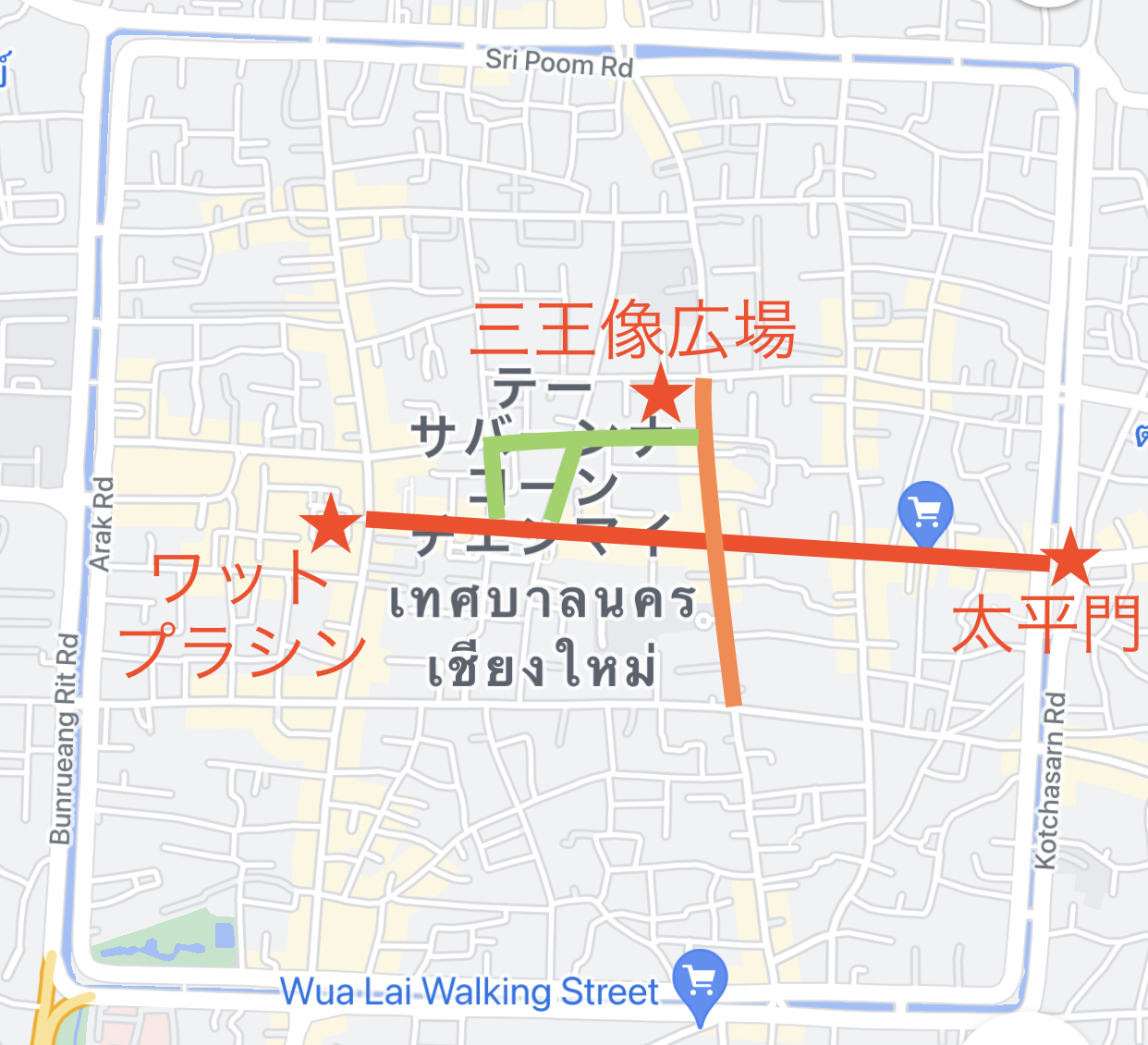 チェンマイ観光最大の見所はサンデーマーケット - Dragonthai Chiang Mai